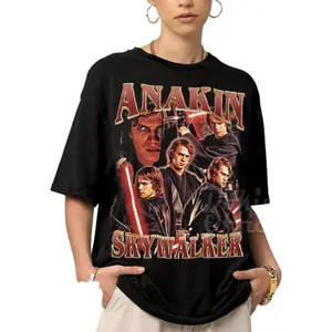 Vintage Wash Anakin Skywalker Shirt, Anakin 90s Retro Vintage Tshirt, Trending Shirt, High Quality, Great Gift For Friend, Street Style, Many Colors Size S To XL, Tiktok Shop Menswear Top