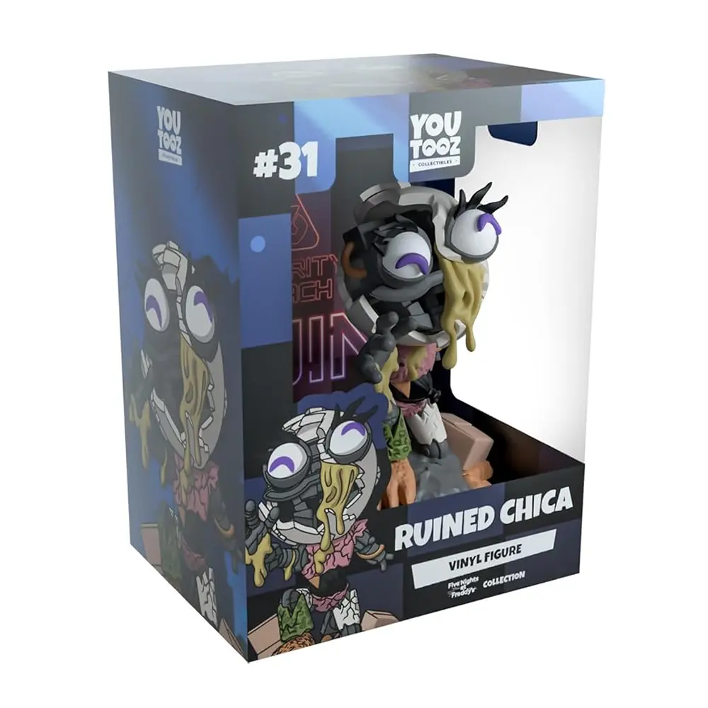 Youtooz FNAF Ruined Chica 4.9", Vinyl Figure, Collectible Five Nights at Freddy's Youtooz FNAF Ruined Chica 4.9", Vinyl Figure, Collectible Five Nights at Freddy's
