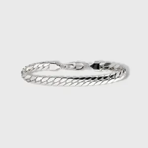 Miami Cuban Link Bracelet (Silver) - 8mm
