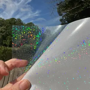 Holographic Snow Clear Gloss Laminate