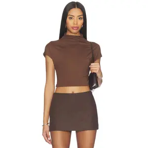 Nakedvice The Bryce Top in Mocha