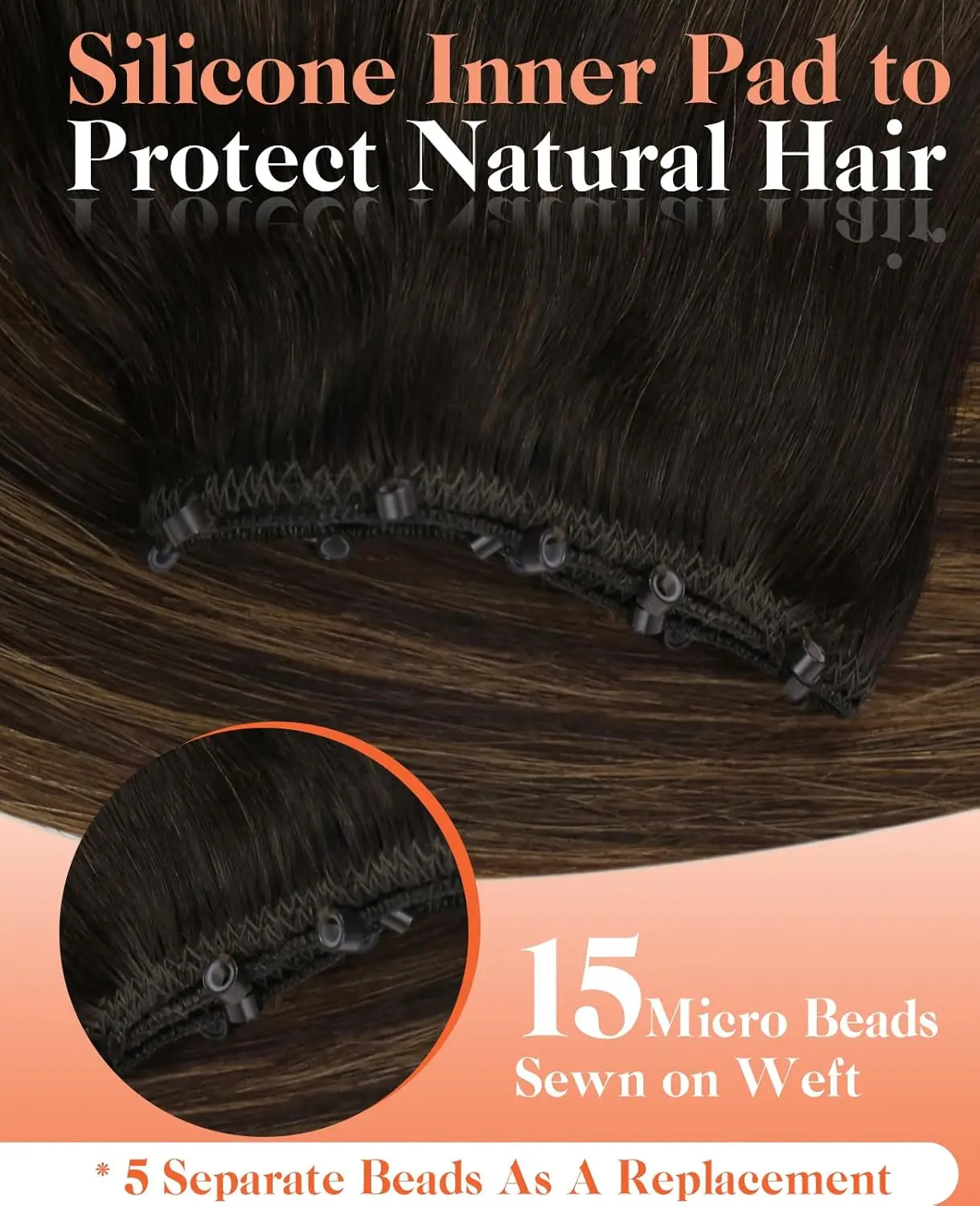 Sunny Hair Beaded Weft Human Hair Extensions Black Micro Weft Hair Extensions Human Hair Straight Hair Extensions Beaded in Human Hair Sew in Extensions for Women Real Hair Sunny Hair Beaded Weft Human Hair Extensions Black Micro Weft Hair Extensions Human Hair Straight Hair Extensions Beaded in Human Hair Sew in Extensions for Women Real Hair