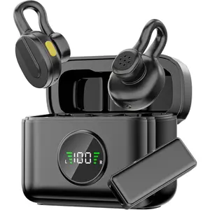 Q28 Mini   Lavalier Microphone, Noise Cancelling/Mute/Reverb, Compact Clip  Microphone  for Android & iPhone15/16/17(USB-C Plug),  Case, Video Recording Lapel Mini Mic