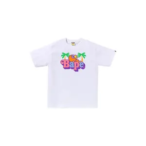 BAPE Colors Milo On Bape Summer Tee White (men) by StockX