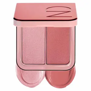 Natasha Denona HyBlush Cloudy Cream Cheek Duo  Flustered (pomegranate/icy pink)  Flustered (pomegranate/icy pink) Nude Muse