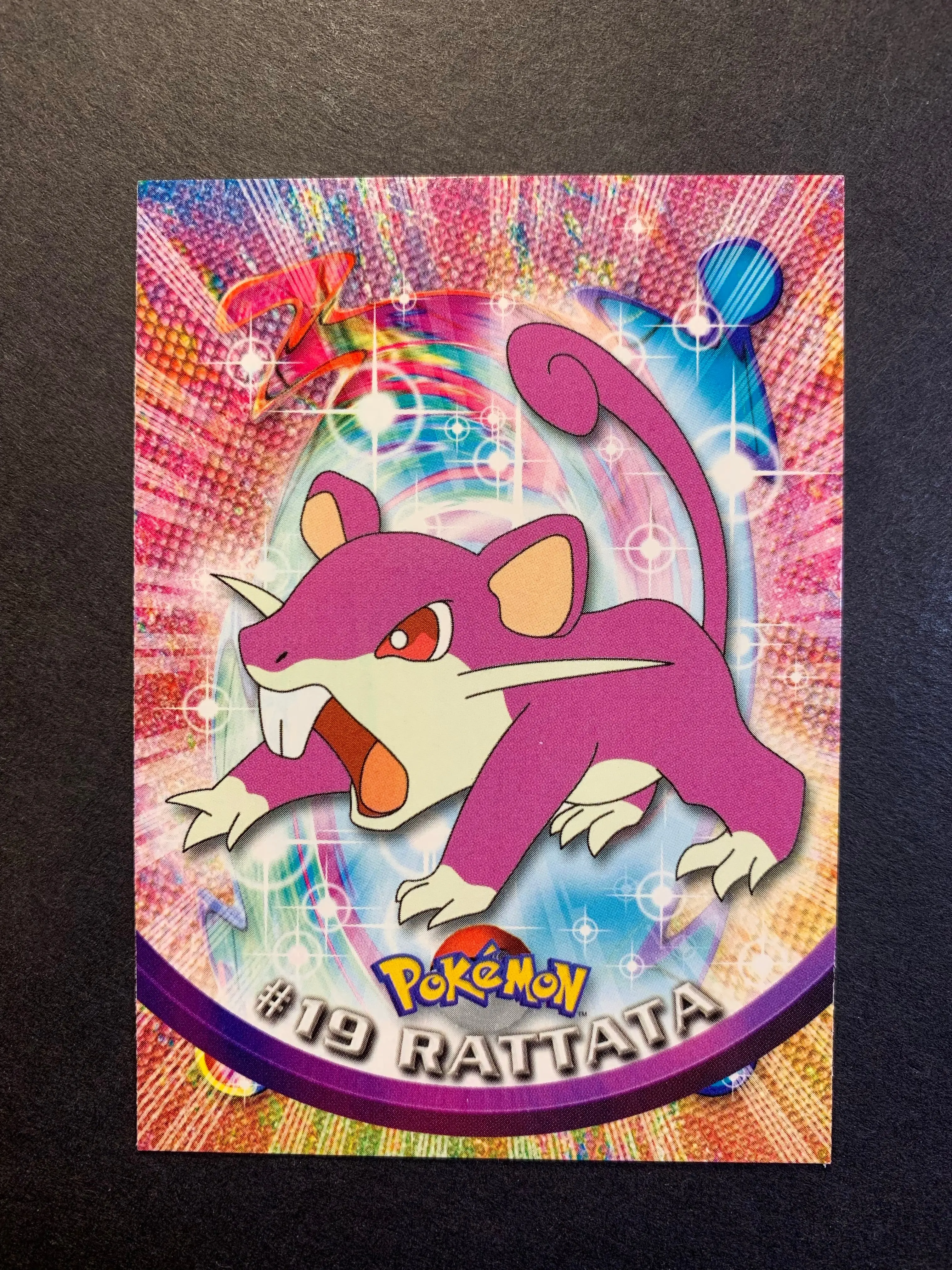 Rattata #19 - Pokemon Topps TV Animation Edition