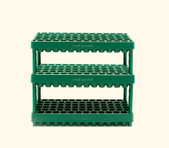 Vego Garden 10"x20" Seedling Trays, Efficient Seed Starting & Dispensing Grow Trays for Home Garden Greenhouses & Plant Germination Vego Garden 10"x20" Seedling Trays, Efficient Seed Starting & Dispensing Grow Trays for Home Garden Greenhouses & Plant Germination