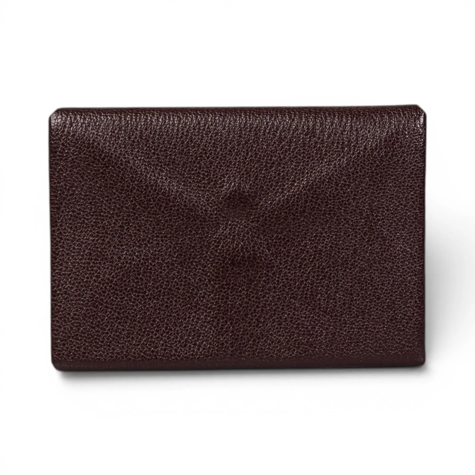 Pre-owned HERMÈS Leather Mini Bags Hermes Calvi Duo Brown IB26070036