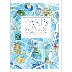 USED-Paris in Stride: An Insider's Walking Guide by Weiner, Jessie Kanelos (Paperback)