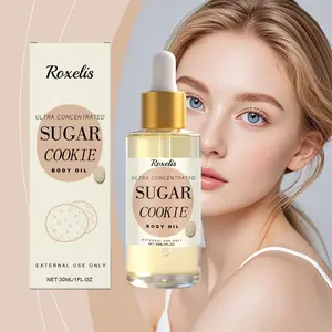 Sweet Cookie Body Oil, Body Care, Lightweight Texture, Hydrating, Moisturizing Soft Skin, Water-Glow Finish, Liquid Form, Non-Flammable Aerosol