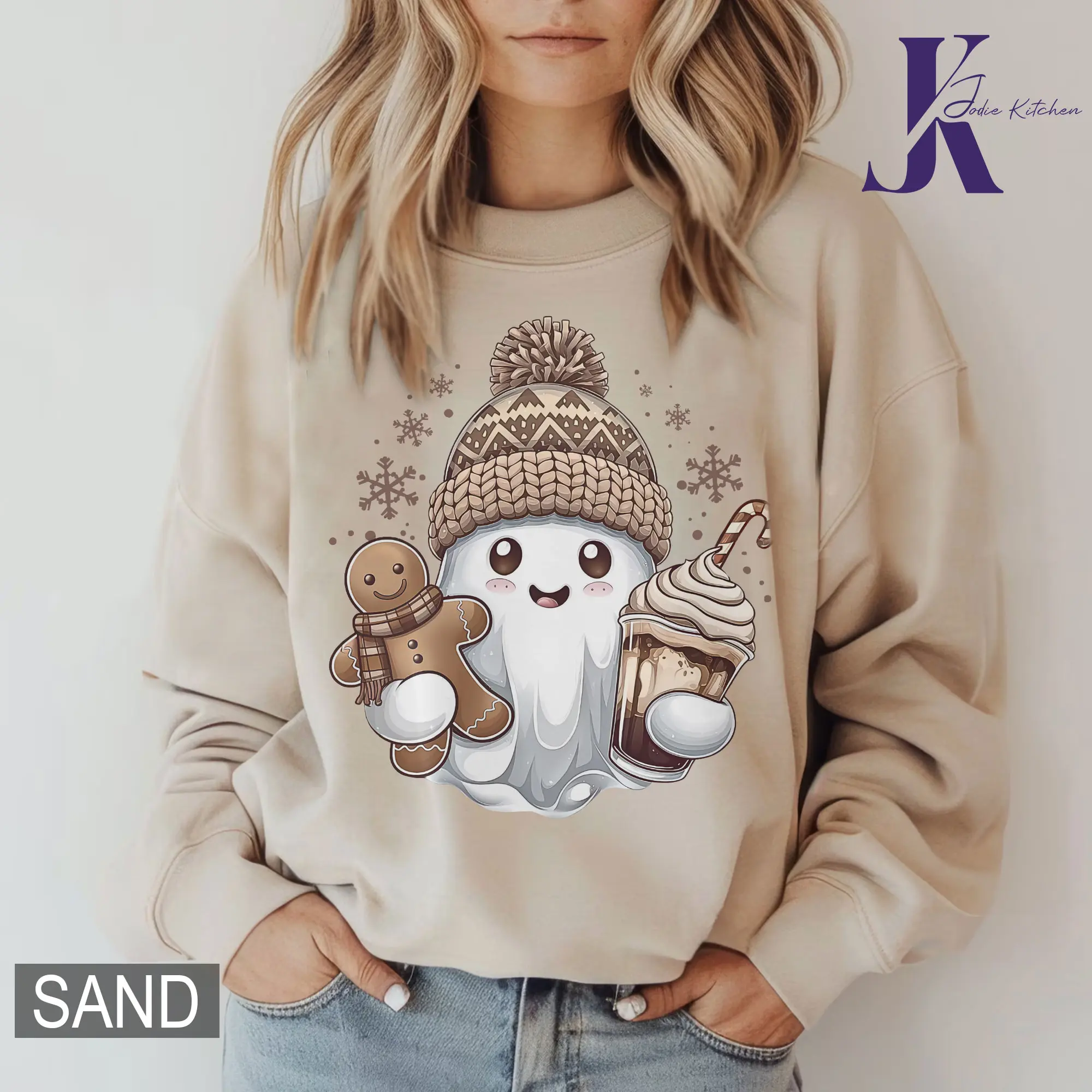 Fall Cozy Ghost Shirt, Cute Autumn Ghost Comfort Colors Shirt, Fall Winter Cozy Ghost Shirt, Ghost Christmas Sweatshirt