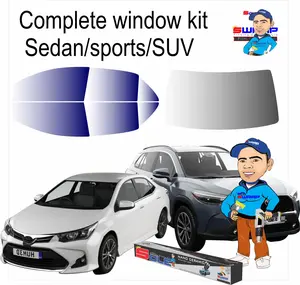 PRE-CUT, WINDOW TINT.  KIT COMPLETE – NANO CERAMIC SEDAN SUV SPORT