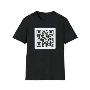 F*ck Off - QR Code Unisex Softstyle T-Shirt