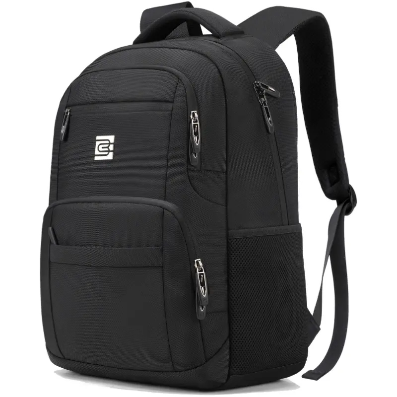Bruno Cavalli Black 17.6" Laptop Backpack #18640 with Secure Zipper and Compact Design for Everyday Use #Summervibes,summerwins