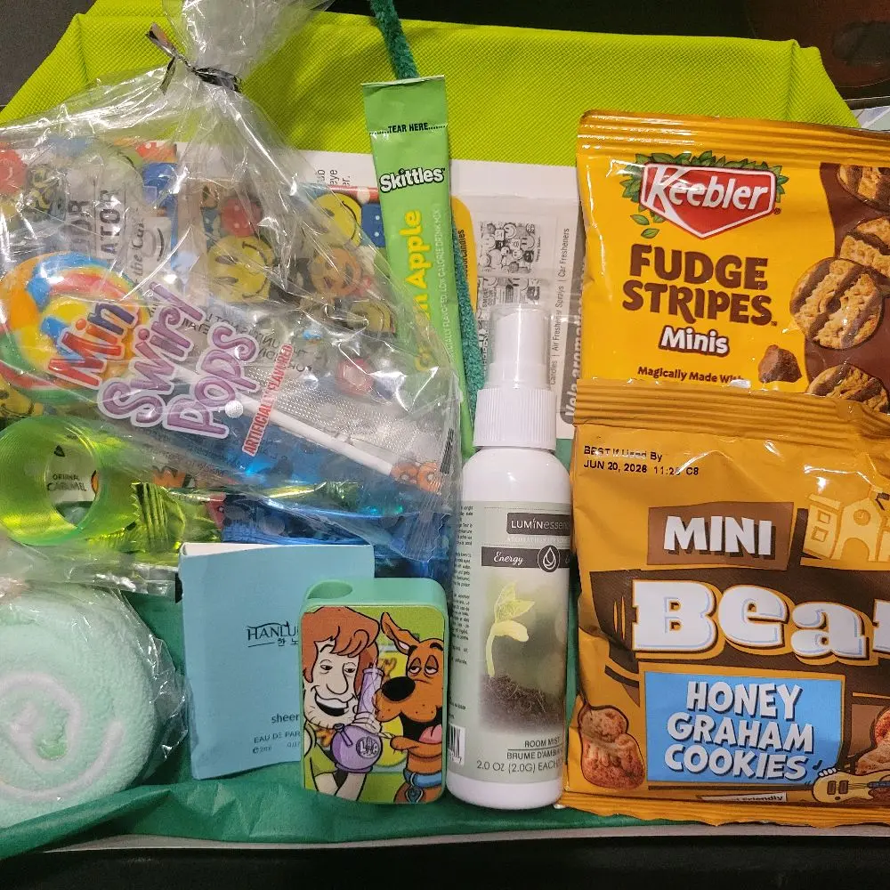 Chill Vibez Essentials Box - Portable Reusable Tumbler Cup & Interactive Unique Accessories, Hand-Packed Themed Items for Relaxing Nights, 8-11 Items per Party Gift Box