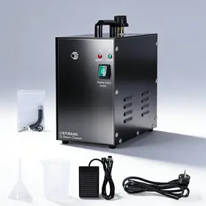 Professional Jewelry Steam Cleaner - 2L 1300W 304 Stainless Steel Steam Cleaning Machine for Jewelry Cleaning, Polishing & Restoration
