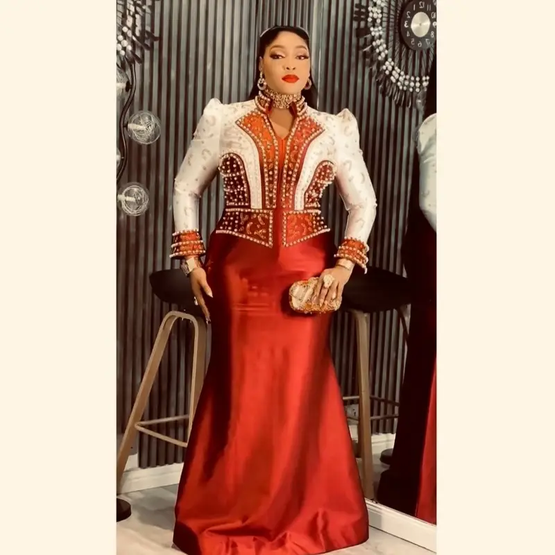 Gorgeous Celebrant’s Sexy Dress, Unique Turkey Celebrant’s Dress For Beautiful Women Womenswear Statement Outfits Long Sleeve Formal Comfort