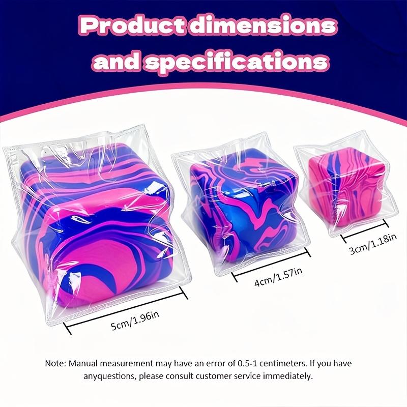 Ringed Squishy Toy, Sensory Toy, Spinning Squeeze Toy - Taba, Squishy Toy for Kids, Soft Touch, Hand Exercise - Durable TPR Material, 3 Sizes Available: Small, Medium, Large - Soothing Fidget Spinner, Soft Texture, Swinging Design - Party Gift