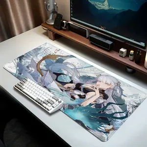 Wuthering Wave Jinhsi  Mouse Pad Anti-slip rubber base, high-definition mouse pad suitable for PCs, computers, and workspaces - an ideal gift for gamers and anime fans - a sturdy and durable work or play mat for tech enthusiasts.