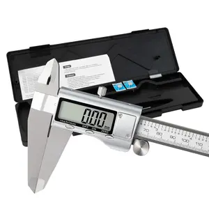 All-Metal Digital Caliper 0-12" Measuring Tool, Micrometer Caliper with Auto-Off Feature, Interchangeable Between inches and millimeters for DIY/Household and 3D Printing