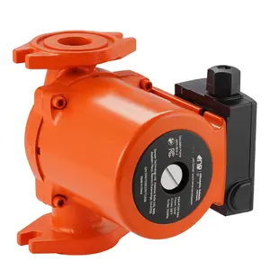 0011-BF4-J Cast Iron Circulator Pump For Hot Water Circulation, 1/3 HP Motor, 33 GPM Flow Rate; Ideal For Hydronic Heating, Boiler Circulation, Radiant Heating, Hot Water Systems; Durable Cast Iron Housing, Quiet Operation