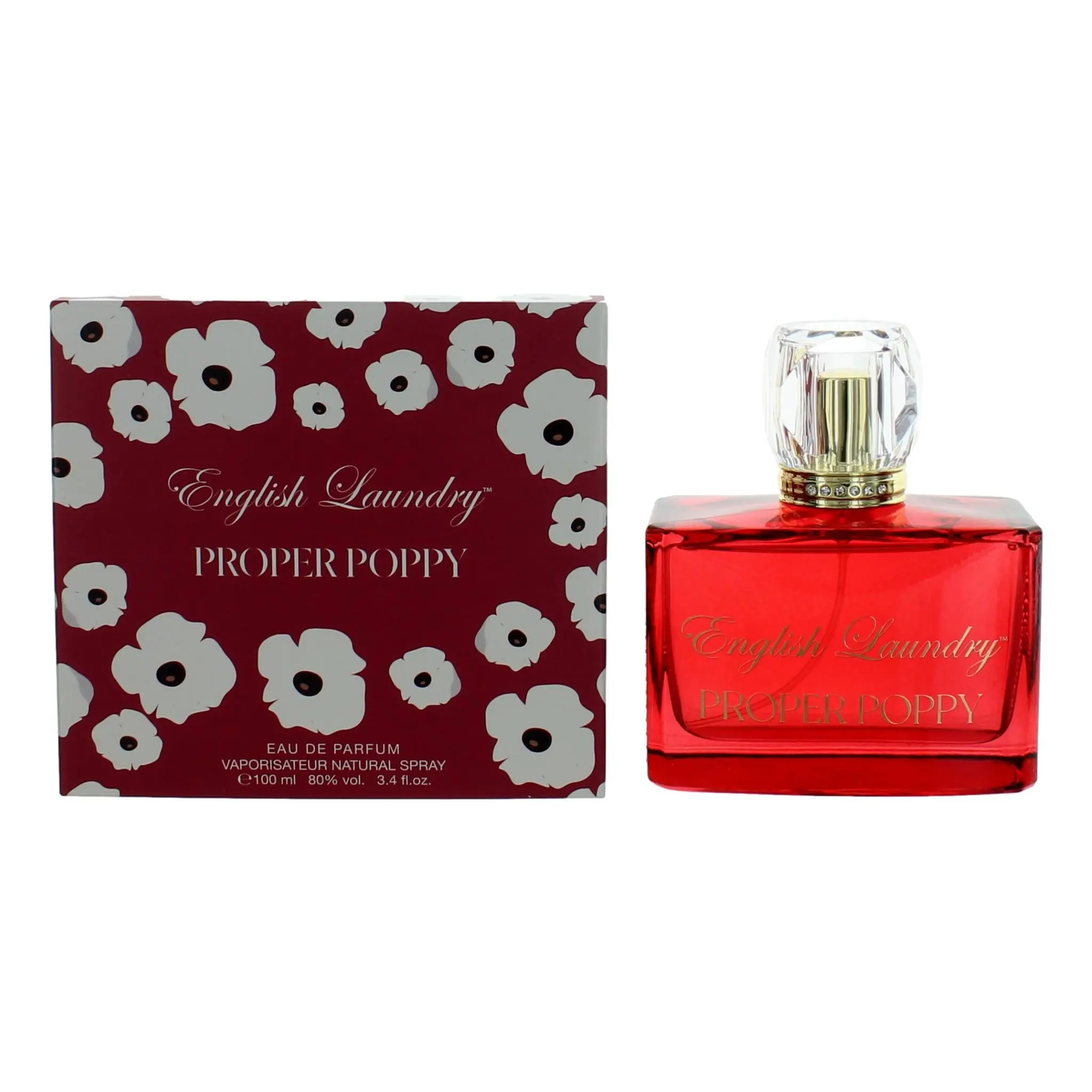 Proper Poppy Eau de Parfum (EDP) for Women, Feminine Floral Scent Perfume, Full-Size 3.4 fl oz / 100 ml Spray Bottle