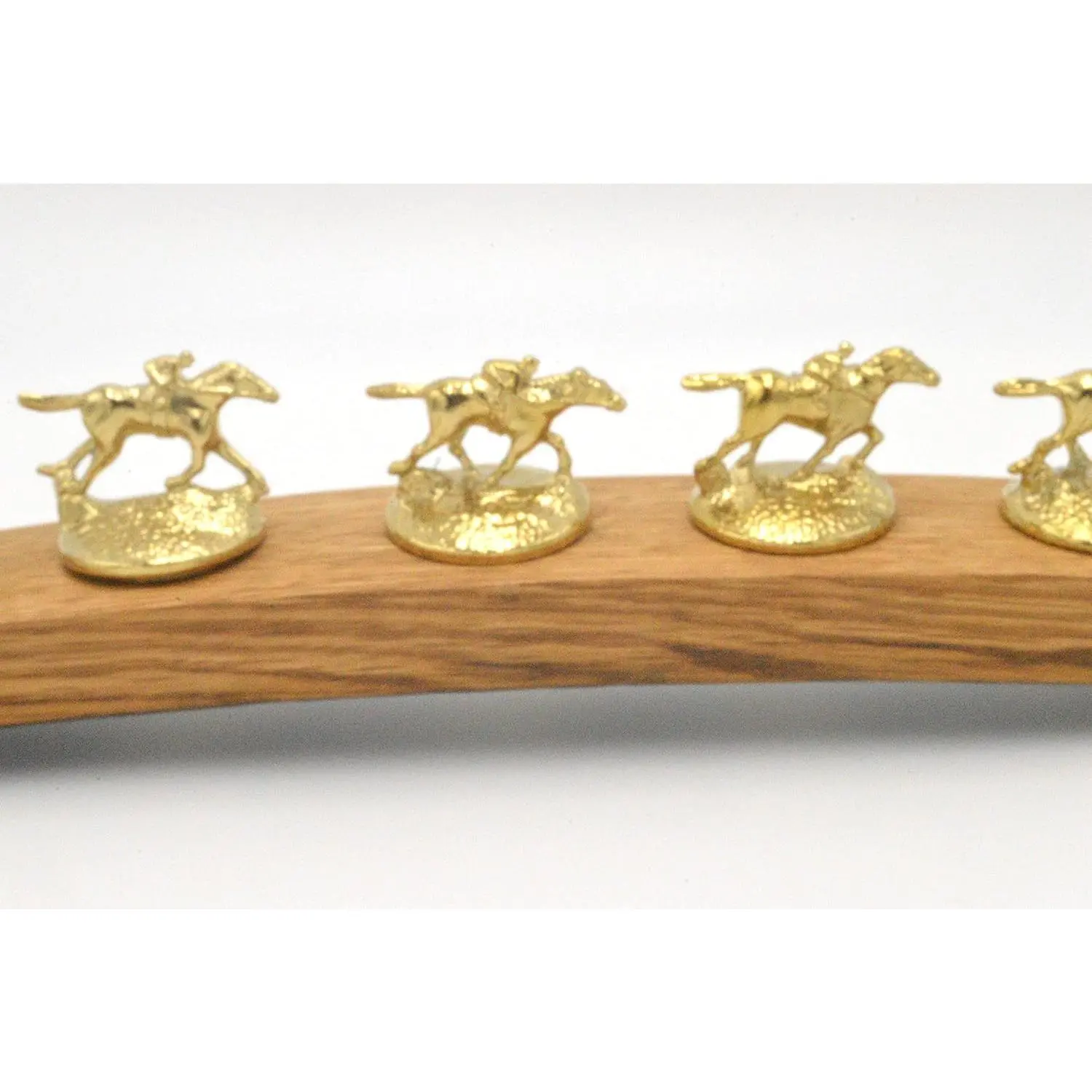 Barrel Stave Cork Stopper Display for Blanton's Corks Without Metal Banding (Golden Oak)