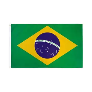 Brazil Flag 3x5ft Poly