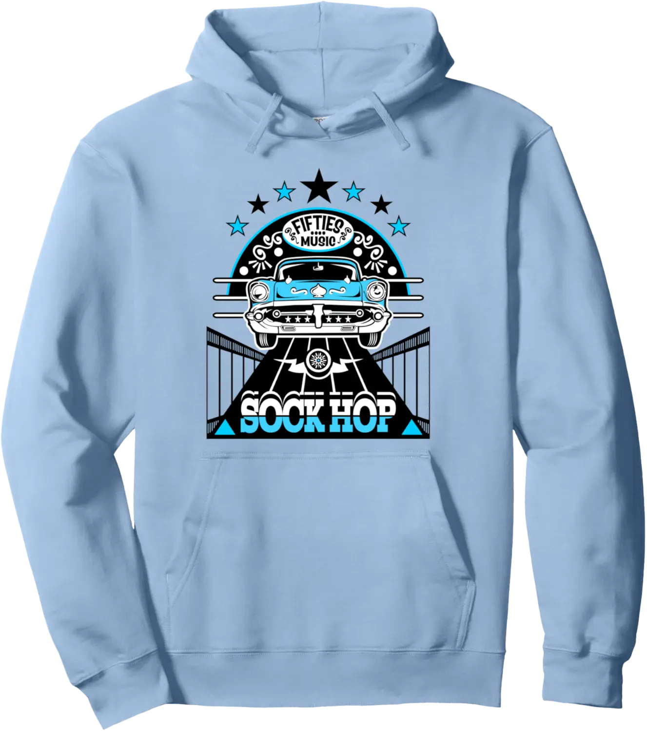 50s Sock Hop Clothes Greaser Doo Wop Retro Rockabilly 1950s Pullover Hoodie - Rivkafia Shop 85B0DJNS84XM