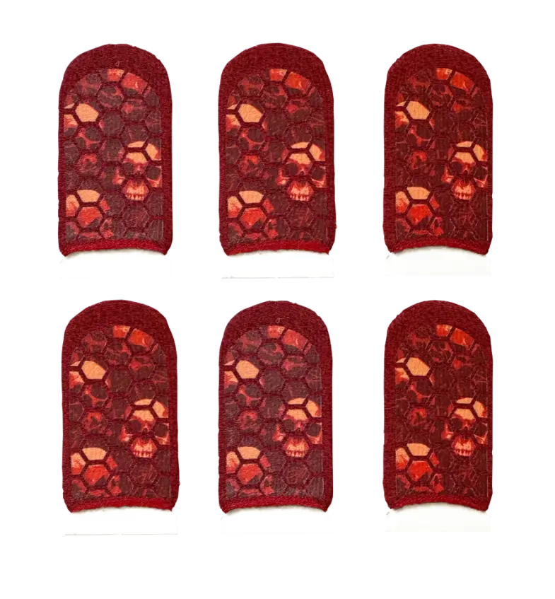 6 Pack Mobile Gaming Corps ClawSocks Phone Gaming Finger Sleeves - Blood and Skulls
