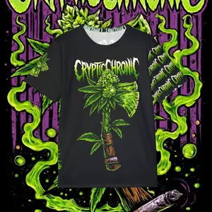 Happy Hacking -  Sports Jersey - Cryptic Chronic Collection - Ganja Gardian - DTB - Stoner