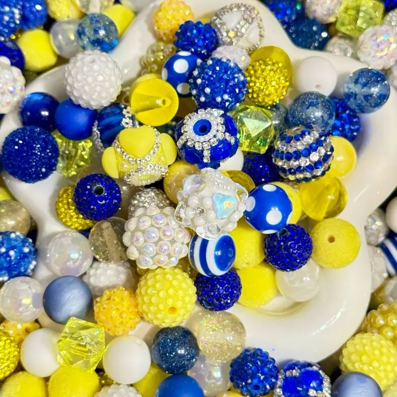 DIY Craft Bead Mix Assorted 300ml for Jewelry Making & Creative Projects Including Flowers & Fancy Beads Perfect for Enthusiasts