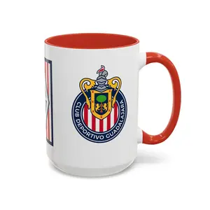 Coffee Mug - Retro Club Deportivo Guadalajara Las Chivas Logo, Soccer Fan Gift, Sports Team, Mexican Football, Ceramic Cup