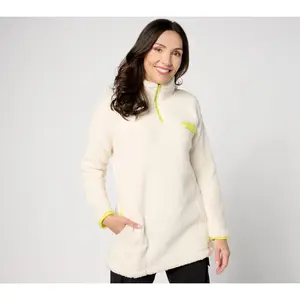 Koolaburra by UGG Cozy Sherpa 1/4 Zip Pullover