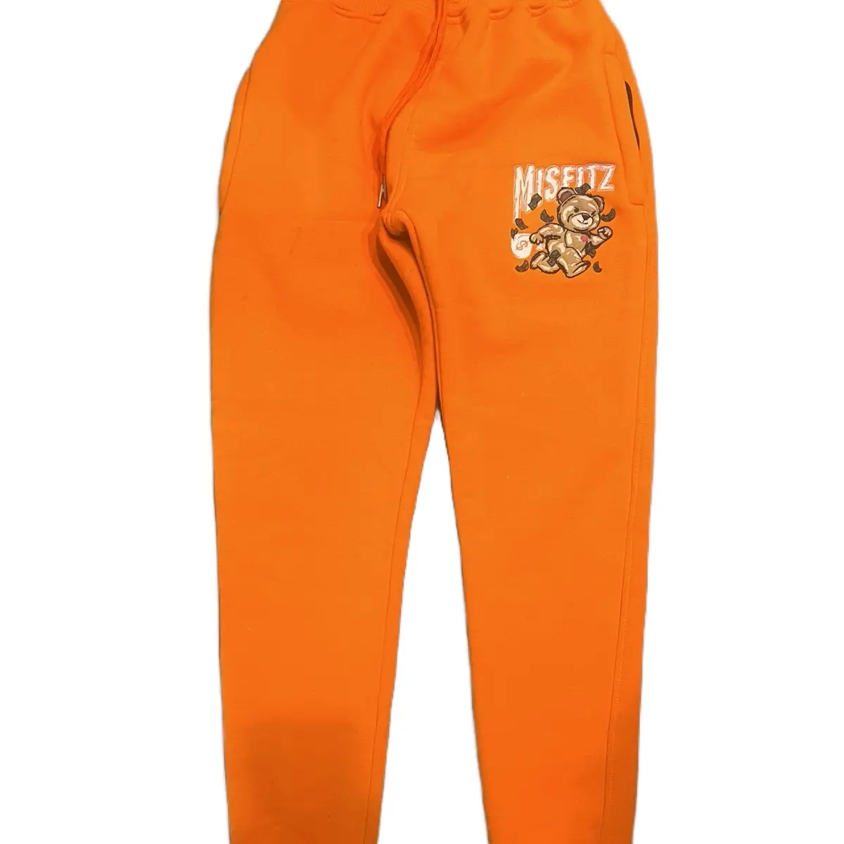 Misfitz Orange Sweatpants - Comfortable and Stylish for Men