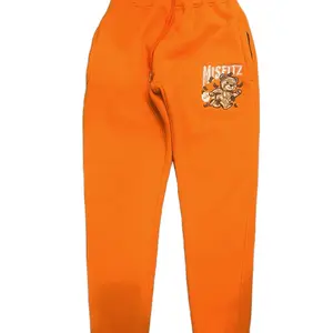 Misfitz Orange Sweatpants - Comfortable and Stylish for Men