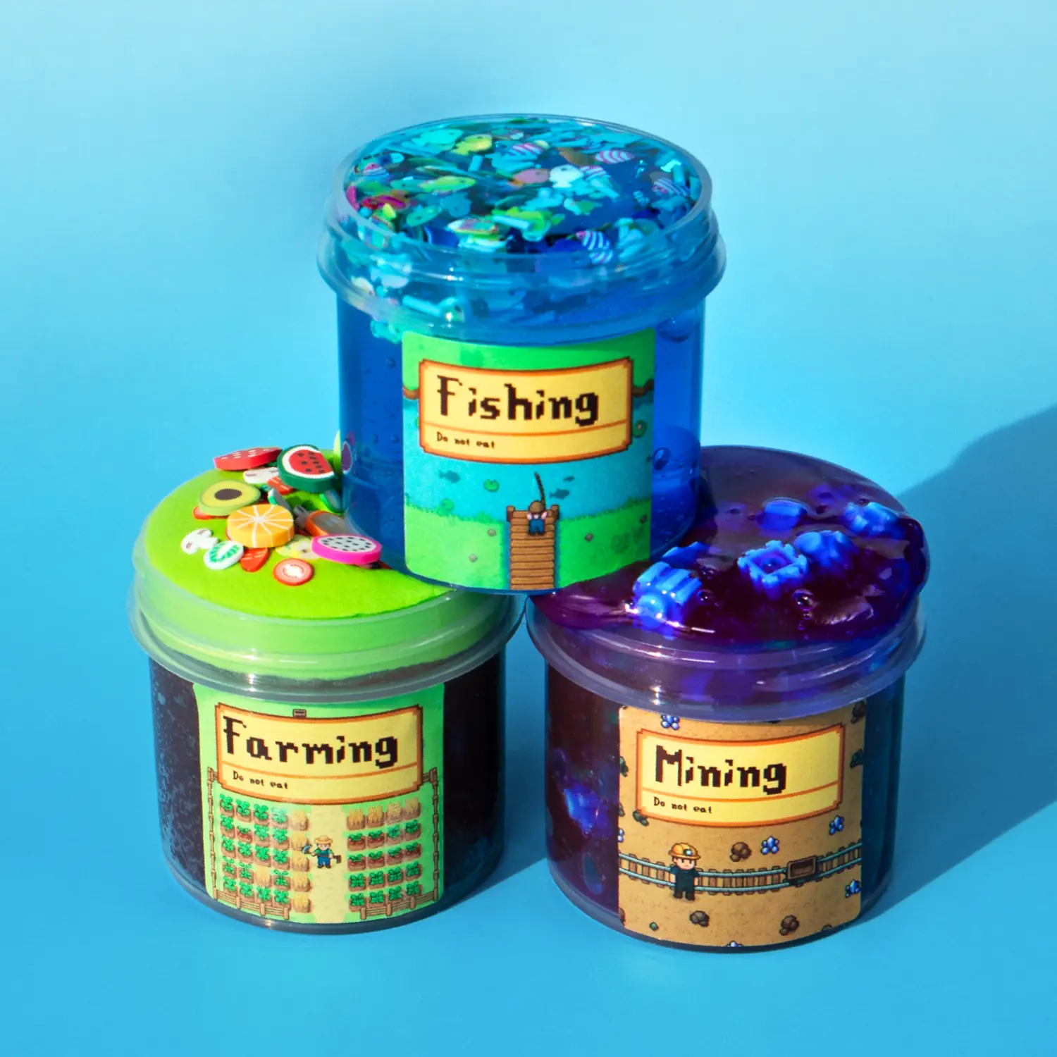 Slimedew Trio - OG Slimes 3 oz Slime set