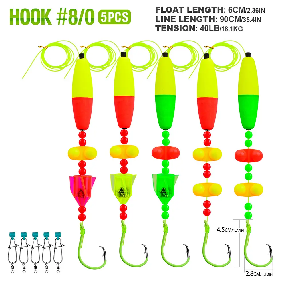 8/0Hook*5PCS