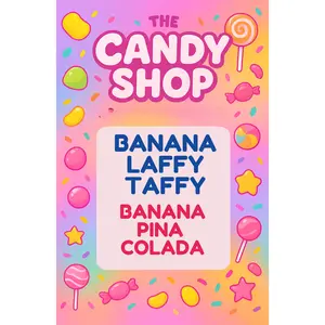 BANANA LAFFY TAFFY Loaded Tea or Loaded Water  Sugar Free Gluten Free