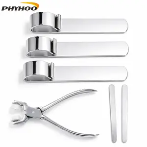 Professional Bracelet Bending Tool Kit, Bracelet Bender Set with nylon Pliers and Aluminum Bracelet Blanks