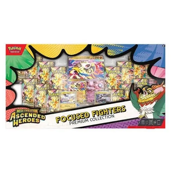 Pokemon TCG Ascended Heroes Focused Fighters Premium Collection