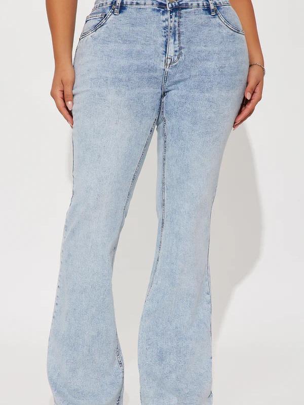 Best Ever Low Rise Flare Jeans - Light Wash