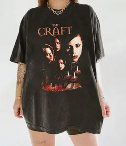 The Craft 1996 90s Horror Classic Shirt, Retro Horror T- Shirt, The Craft Graphic Tee, Movie Shirt Top Womenswear, Top Womenswear