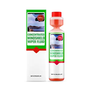 Windshield Washer Fluid Concentrate, Automotive Glass Cleaning Formula for Removing Oil Film, Resisting Dirt Build-Up and Maintaining Clear Driving Visibility