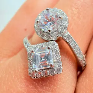 Double Halo Ring