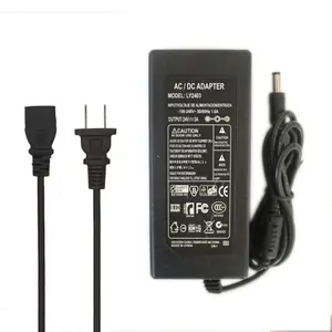 24V 3A Power  72W, 110-240V 50/60Hz AC to DC 24 Volt 3Amp Adapter with 5.5 X 2.1mm  Plug Cord for LED Strip Light, 3D Printer,Ride On Toys