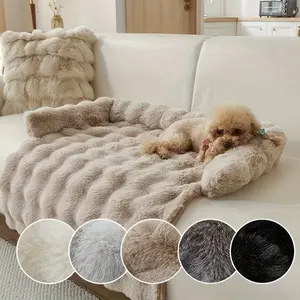 Luxury Calming Plush Pet Mattress | Best Dog Anxiety Bed with Pillow | Magnolia Pet