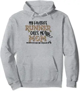 lJN4 My Favorite Runner Call Me Mom Leopard Running Mom Pullover Hoodie - Robertbobby Shop 88B0B1HY954M