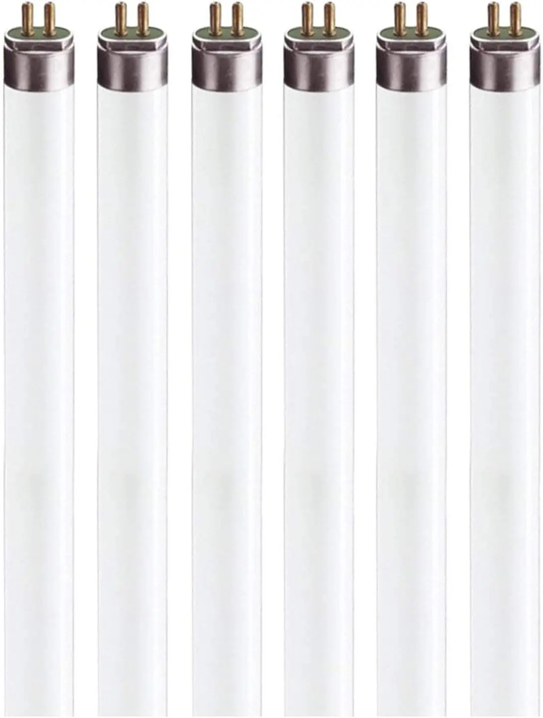Circle (6 Pack) F13T5/CW - T5 Fluorescent 4100K Cool White - 21" Linear - 13 Watt T5 - Under the Counter Light Bulbs