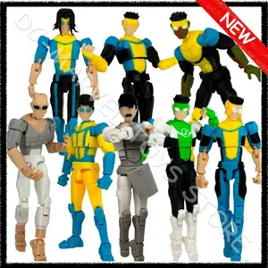 In Stock New 3d Printed Invincible Toys Action Figures T13 Dummy 13 Superheroes Multi-Jointed Movable Shapeshift Toys
